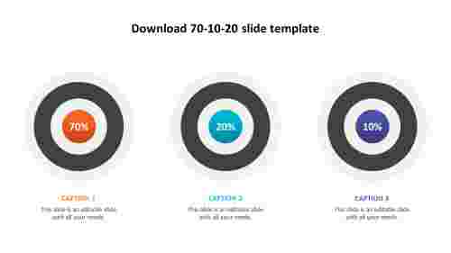 Download 70-10-20 slide template design