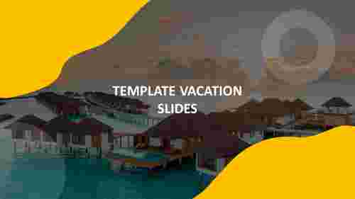 Affordable Template Vacation Slides Design With Background