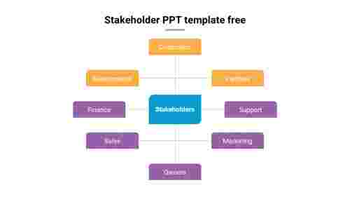 Hierarchy%20Model%20Stakeholder%20PPT%20Template%20Free%20Design