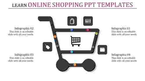 Attractive%20Trolley%20Model%20Online%20Shopping%20PPT%20Templates