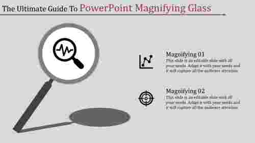 Affordable%20PowerPoint%20Magnifying%20Glass%20Template-2%20Node