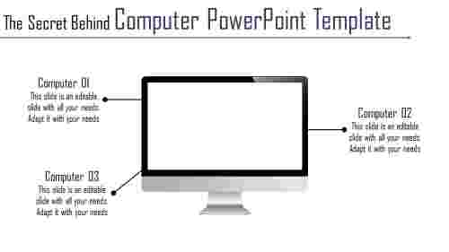 Amazing Computer PowerPoint Template Slide Designs