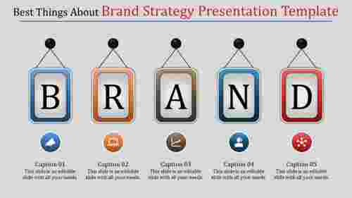 Five nodded Brand Strategy Presentation Template
