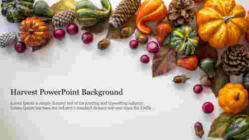 Creative Harvest PowerPoint Background Presentation