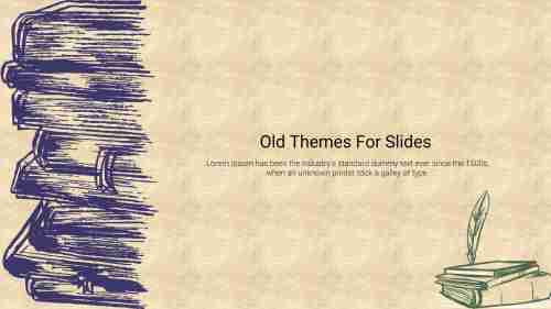 Get Old Themes For Google Slides Template Presentation