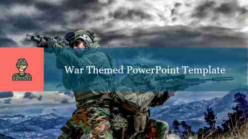 Best War Themed PowerPoint Template For Presentation
