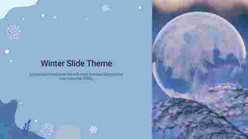 Attractive Winter Google Slide Theme For Presentation