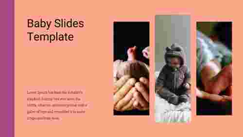 Modern Baby Google Slides Template For Presentation