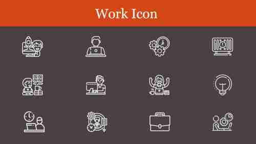 Effective Work Icon PowerPoint  PPT Templates