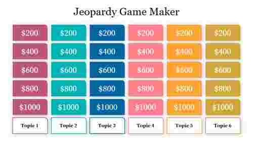 Attractive%20Jeopardy%20Game%20Maker%20PowerPoint%20Template