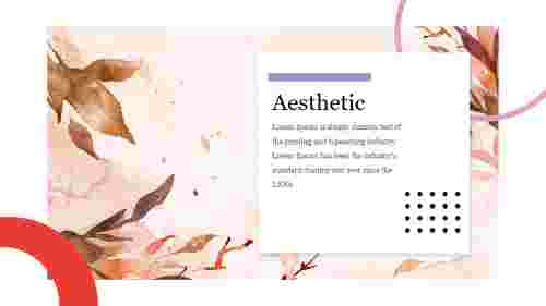 Attractive Aesthetic PowerPoint Presentation Template