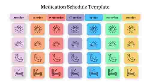 Editable Medication Schedule Template Presentation