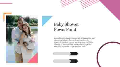 Creative Baby Shower PowerPoint Presentation Template