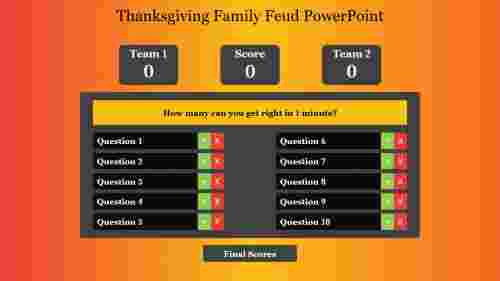 Attractive%20Thanksgiving%20Family%20Feud%20PowerPoint%20Template