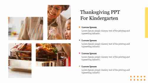 Creative Thanksgiving PPT For Kindergarten Presentation