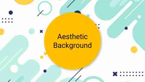 Attractive Aesthetic Google Slides Background PPT Slide