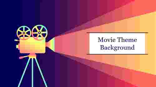 Cine Movie Theme Background Presentation
