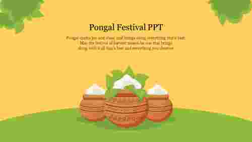 Attractive Pongal Festival PPT PowerPoint PPT Template