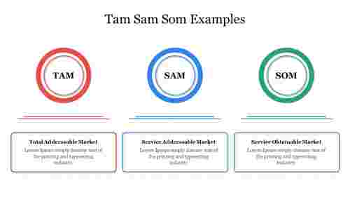 Innovative Tam Sam Som Examples Presentation PowerPoint
