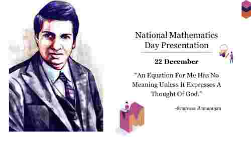 Attractive National Mathematics Day Presentation Template