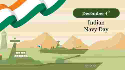 Creative Indian Navy Day PowerPoint Slide Presentation
