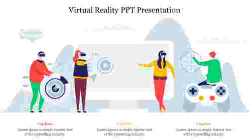 Best Virtual Reality PPT Presentation PowerPoint Template