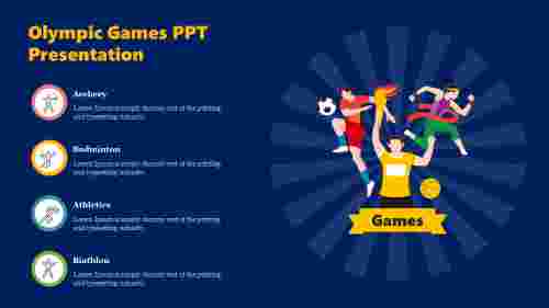 Editable Olympic Games PPT Presentation