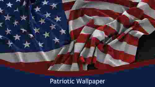 Patriotic Wallpaper For PPT Presentation
