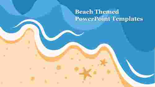 Editable Beach Themed PowerPoint Templates Free