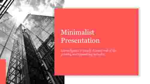 Editable Minimalist Presentation Slide Design Presentation