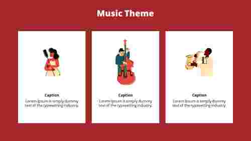 Best Music Google Slides Theme Presentation Template