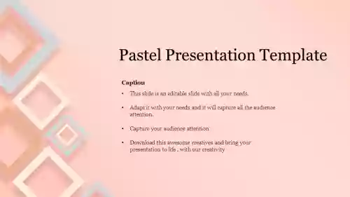 Pastel Watercolor Painted PowerPoint Template