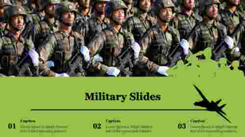 Creative Military Slides For PowerPoint Presentation