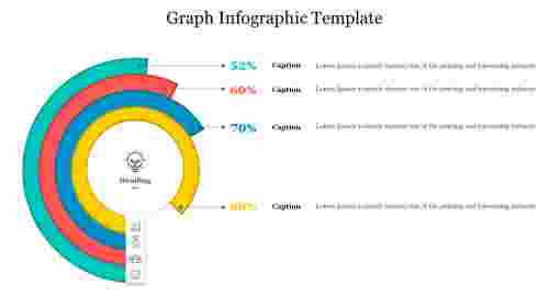 Stunning Graph Infographic Template Slide