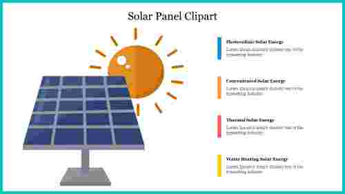 Solar Panel Clipart PowerPoint Presentation Template