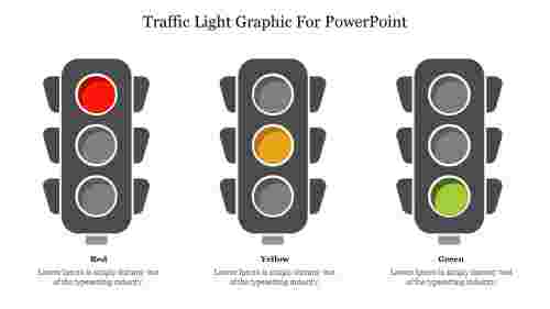 Best Traffic Light Graphic For PowerPoint Presentation