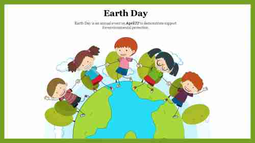 Earth Day PowerPoint For Kindergarten Presentation Slide
