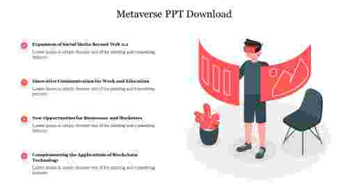 Editable Metaverse PPT Download Presentation Template