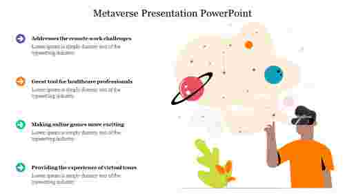 Best Metaverse Presentation PowerPoint Template slide