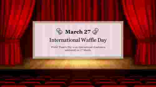 Innovative International Theatre Day PowerPoint Template