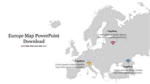 Europe Map PowerPoint Free Download
