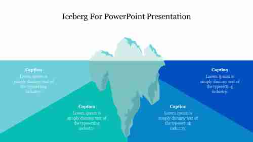 Creative Iceberg For PowerPoint Presentation Slide