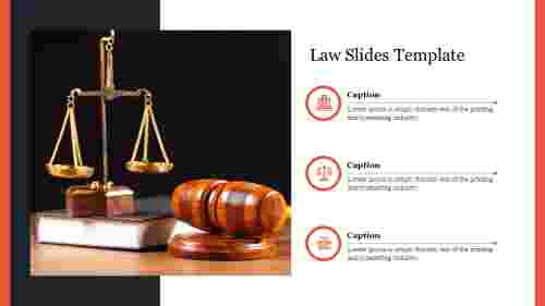 Amazing Law Google Slides Template For Presentation
