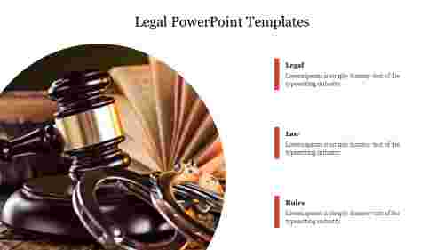 Creative Legal PowerPoint Templates For Presentation