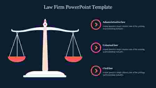 Stunning Law Firm PowerPoint Template Presentation