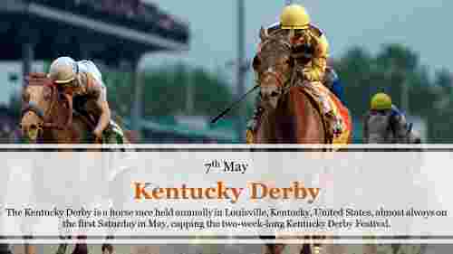 Kentucky Derby Day PowerPoint Template