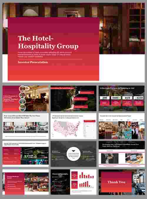 Hotel Hospitality Group Investor Pitch Presentation