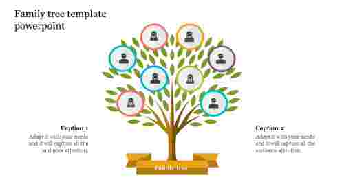 Download 21+ Family Tree PowerPoint Templates With Regard To Powerpoint Genealogy Template