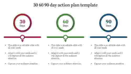 Amazing%2030%2060%2090%20Day%20Action%20Plan%20Template-Circle%20Designs
