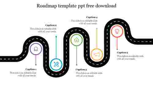 editable roadmap template